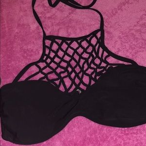 Black bikini top